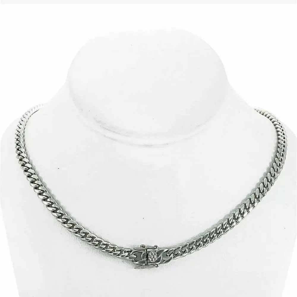 Stainless Steel 6mm Cuban Link Chain
